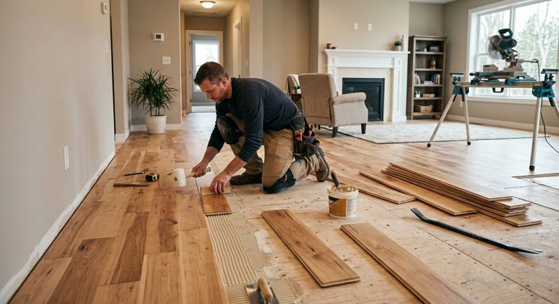 Engineered Wood Installation in Warrensburg, MO