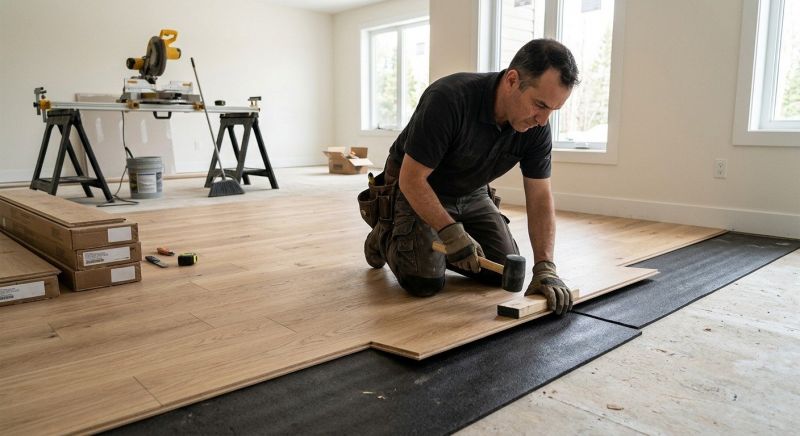 Engineered Wood Installation in Warrensburg, MO