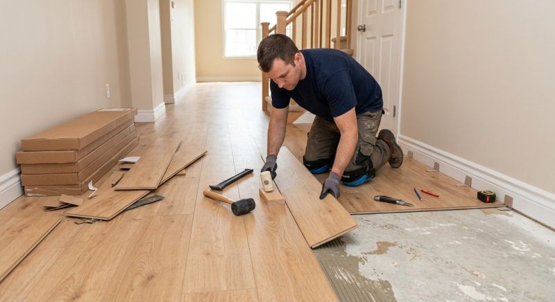 Laminate Floor Installation in Warrensburg, MO