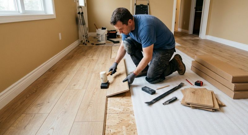 Laminate Floor Installation in Lone Jack, MO
