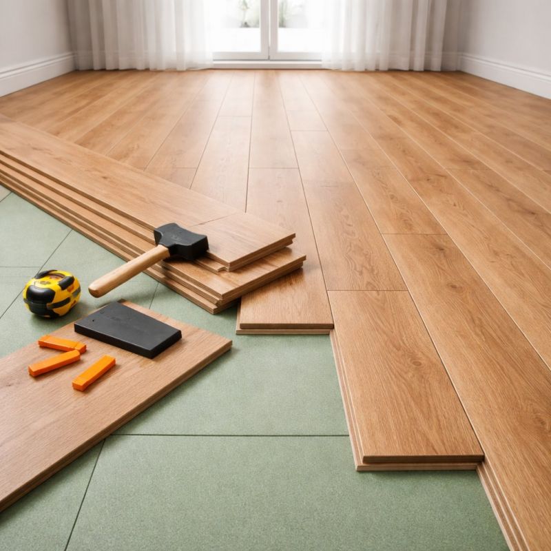 Laminate Floor Installation in Odessa, MO