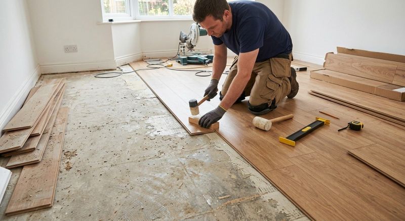Laminate Floor Remodeling in Warrensburg, MO
