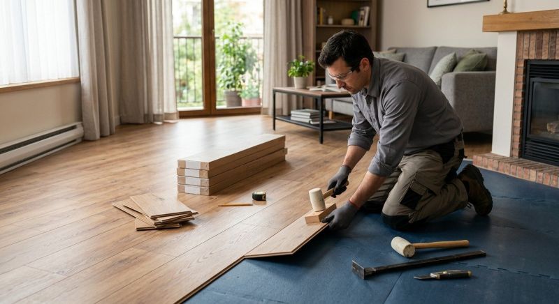 Laminate Floor Replacement in La Monte, MO