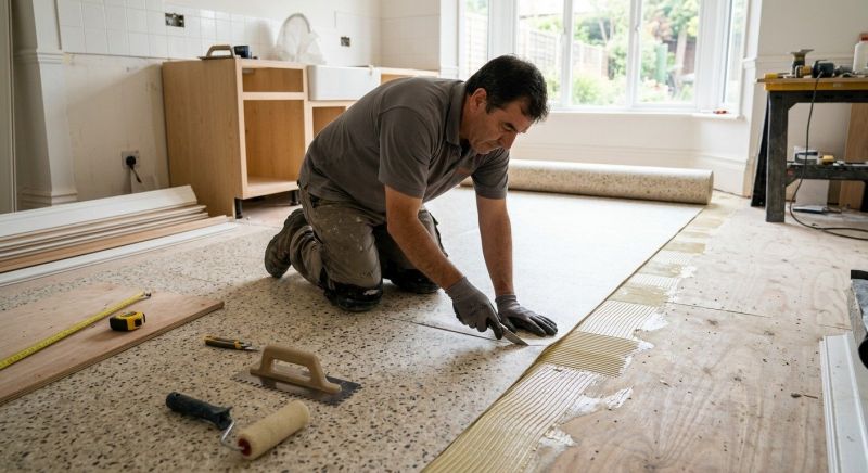 Linoleum Floor Installation in Warrensburg, MO