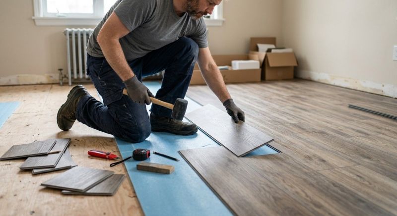 Linoleum Flooring Replacement in Warrensburg, MO