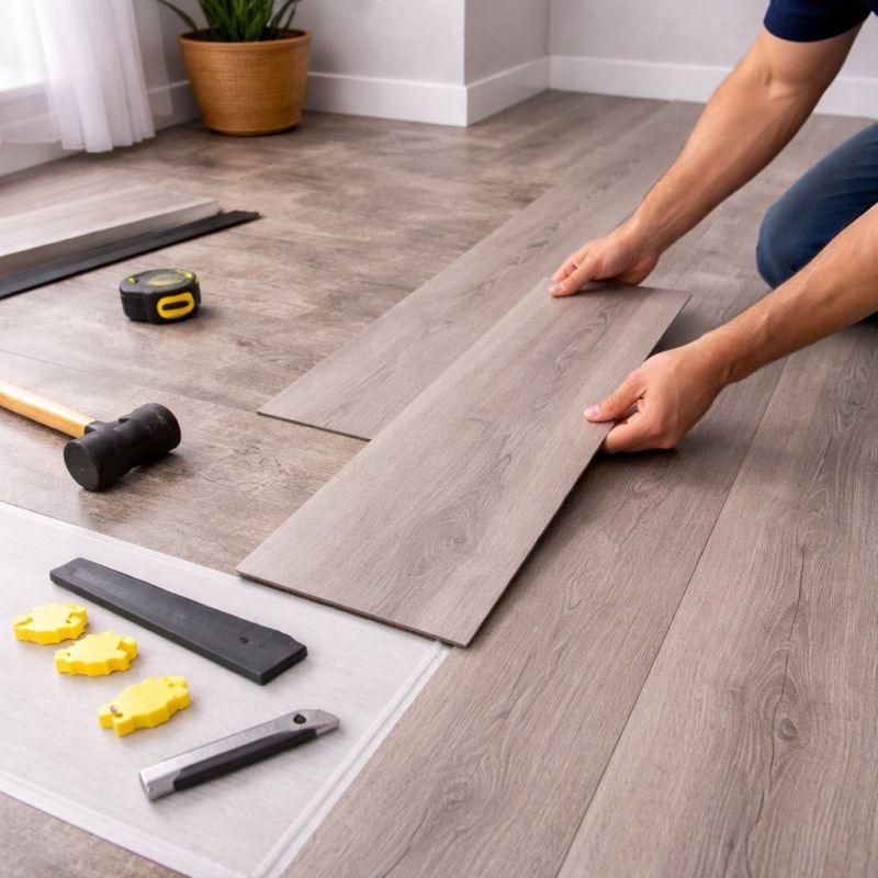 Luxury Vinyl Tile Installation in Windsor, MO