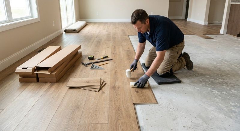 Luxury Vinyl Tile Installation in Windsor, MO