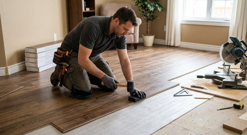 Plank Laminate Installation in Warrensburg, MO