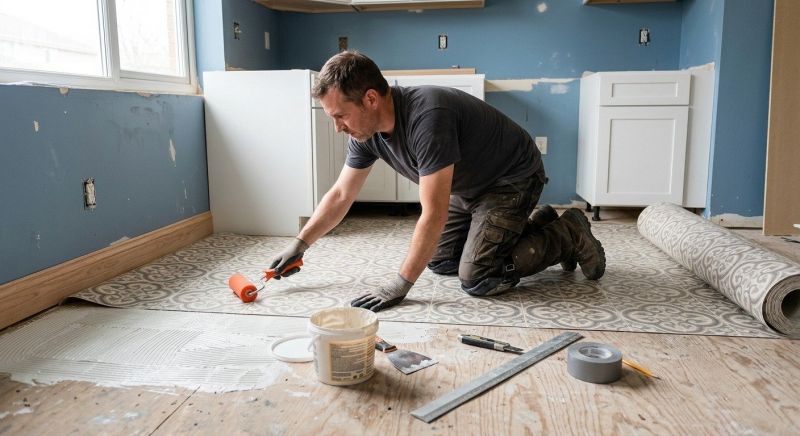 Sheet Flooring Installation in La Monte, MO