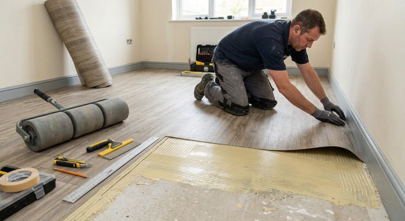 Sheet Flooring Installation in Odessa, MO