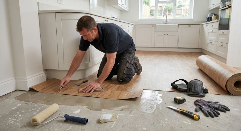 Sheet Linoleum Installation in La Monte, MO