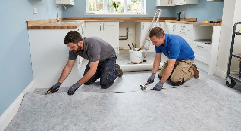 Sheet Linoleum Installation in Warrensburg, MO