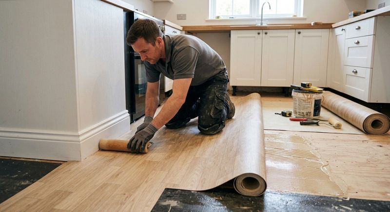 Sheet Linoleum Installation in Lone Jack, MO