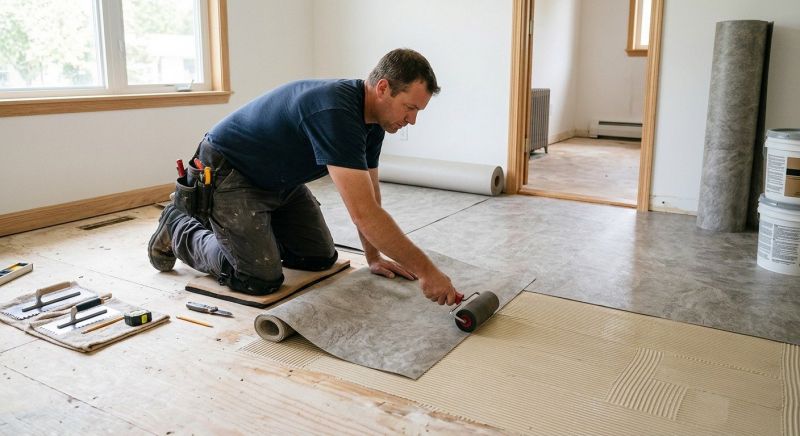 Sheet Vinyl Installation in La Monte, MO