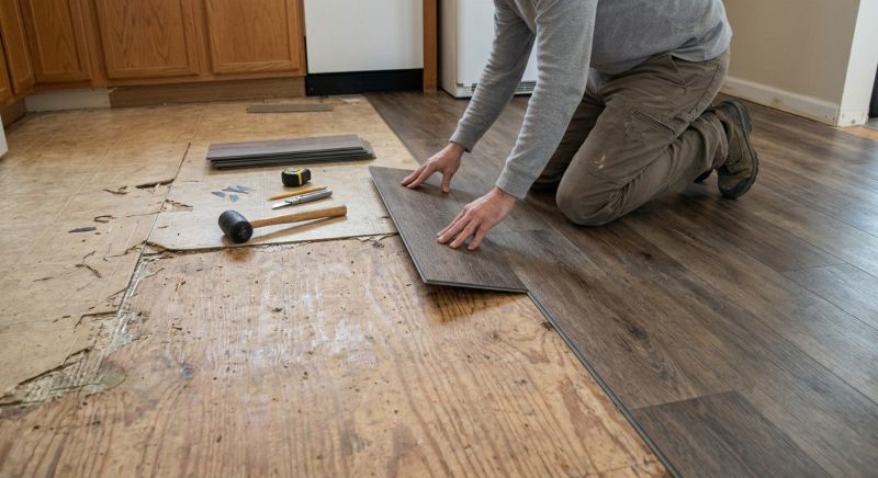 Vinyl Flooring Installation in Lone Jack, MO
