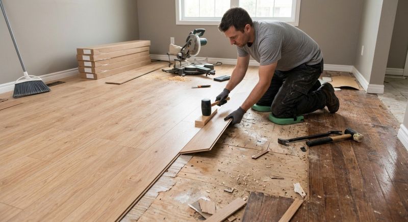 Wood Laminate Installation in Warrensburg, MO